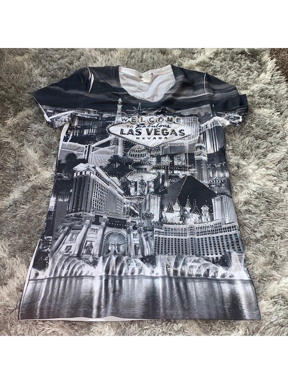 LAS Vegas Rhinestone Shirt